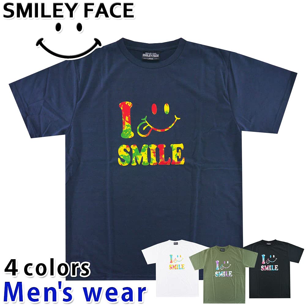 Amazon | [スマイリーフェイス] スマイル ニコちゃん Tシャツ